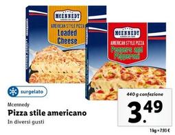 Offerta per Mcennedy - Pizza Stile Americano a 3,49€ in Lidl
