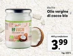 Offerta per Vita D'Or - Olio Vergine Di Cocco Bio a 3,99€ in Lidl