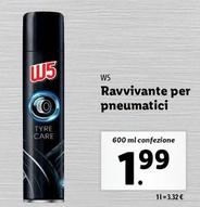 Offerta per W5 - Ravvivante Per Pneumatici a 1,99€ in Lidl