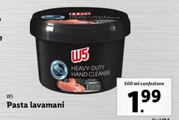 Offerta per W5 - Pasta Lavamani a 1,99€ in Lidl