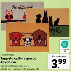 Offerta per Livarno Home - Tappeto Catturasporco 40x60 Cm a 3,99€ in Lidl