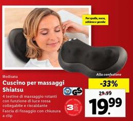 Offerta per Medisana - Cuscino Per Massaggi Shiatsu a 19,99€ in Lidl