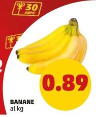 Offerta per Banane a 0,89€ in PENNY