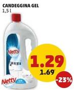 Offerta per Netty - Candeggina Gel a 1,29€ in PENNY