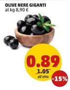 Offerta per Olive Nere Giganti a 0,89€ in PENNY