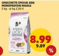 Offerta per Monge - Crocchette Special Dog Monoprotein Maiale a 8,99€ in PENNY