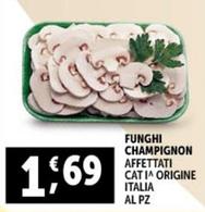 Offerta per Funghi Champignon a 1,69€ in Decò