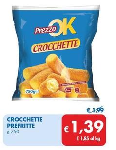 Offerta per Crocchette Prefritte a 1,39€ in MD