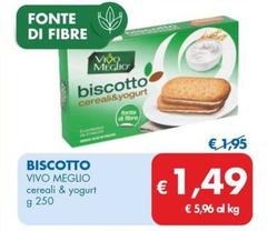Offerta per Vivo Meglio - Biscotto a 1,49€ in MD