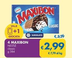 Offerta per Nestlè - 4 Maxibon a 2,99€ in MD