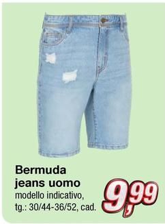 Offerta per Bermuda Jeans Uomo a 9,99€ in KiK
