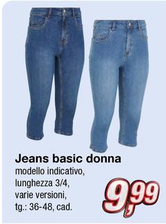 Offerta per Jeans Basic Donna a 9,99€ in KiK