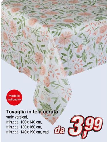 Offerta per Tovaglia In Tela Cerata a 3,99€ in KiK