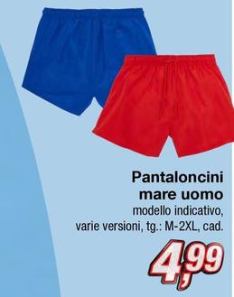 Offerta per Pantaloncini Mare Uomo a 4,99€ in KiK