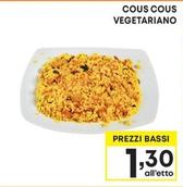 Offerta per Cous Cous Vegetariano a 1,3€ in Pam
