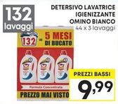 Offerta per Omino Bianco - Detersivo Lavatrice Igienizzante a 9,99€ in Pam