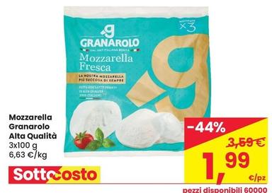 Offerta per Mozzarella a 1,99€ in Despar