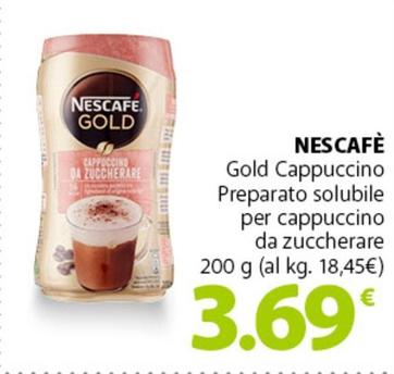 Offerta per Nescafé - Gold Cappuccino Preparato Solubile Per Cappuccino Da Zuccherare a 3,69€ in Famila Superstore