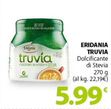 Offerta per Eridania - Truvia Dolcificante Di Stevia a 5,99€ in Famila Superstore