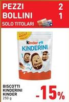 Offerta per Ferrero - Biscotti Kinderini Kinder in Spazio Conad