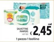 Offerta per Pampers - Salviettine a 2,45€ in Spazio Conad