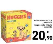 Offerta per Huggies - Pannolini Unistar a 20,9€ in Spazio Conad