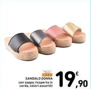 Offerta per Sandalo Donna a 19,9€ in Spazio Conad