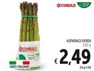 Offerta per Asparagi Verdi a 2,49€ in Spazio Conad