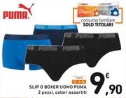Offerta per Puma - Slip O Boxer Uomo a 9,9€ in Spazio Conad