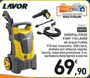 Offerta per Lavor - Idropulitrice Fury 110 a 69,9€ in Spazio Conad