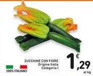 Offerta per Zucchine Con Fiore a 1,29€ in Spazio Conad
