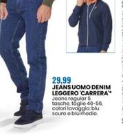 Offerta per Carrera - Jeans Uomo Denim Leggero a 29,99€ in Eurospin