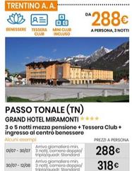 Offerta per Grand Hotel Miramonti a 288€ in Eurospin
