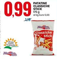 Offerta per Mambo Kids Patatine Classiche Stick a 0,99€ in Eurospin