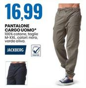 Offerta per Jackberg Pantalone Cargo Uomo a 16,99€ in Eurospin