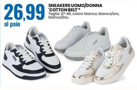 Offerta per Sneakers Uomo/Donna 'Cotton Belt' a 26,99€ in Eurospin