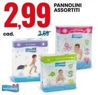 Offerta per Hello Baby Pannolini Assortiti a 2,99€ in Eurospin