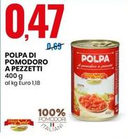 Offerta per Delizie Dal Sole - Polpa Di Pomodoro A Pezzetti a 0,47€ in Eurospin