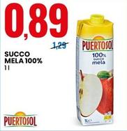 Offerta per Puertosol - Succo Mela 100% a 0,89€ in Eurospin
