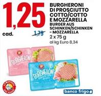 Offerta per La Bottega Del Gusto - Burgheroni Di Prosciutto Cotto/Cotto E Mozzarella a 1,25€ in Eurospin