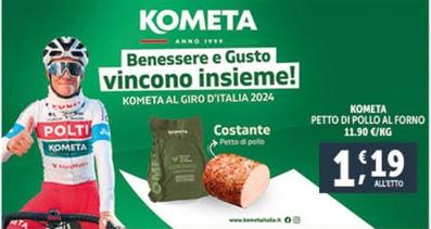 Offerta per  Kometa - Petto Di Pollo Al Forno  a 1,19€ in Decò
