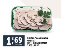 Offerta per  Funghi Champignon  a 1,69€ in Decò