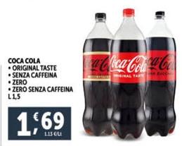 Offerta per  Coca Cola - Original Taste  a 1,69€ in Decò