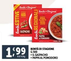 Offerta per Bontà Di Stagione - Il Gazpacho a 1,99€ in Decò