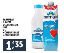 Offerta per Parmalat - Il Latte Del Benessere UHT Omega 3 Plus a 1,35€ in Decò