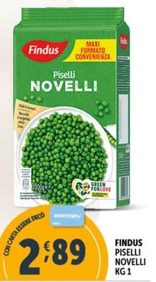 Offerta per Findus - Piselli Novelli a 2,89€ in Decò