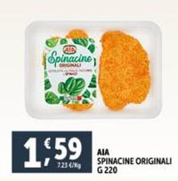 Offerta per Aia - Spinacine Originali a 1,59€ in Decò