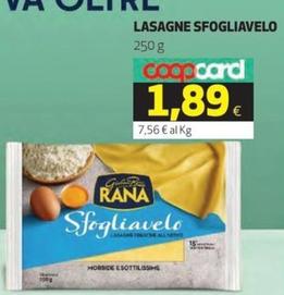 Offerta per Lasagne a 1,89€ in Ipercoop