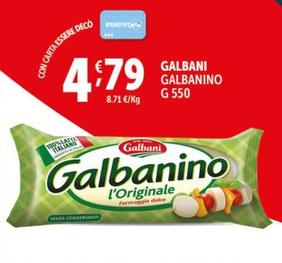 Offerta per  Galbani - Galbanino  a 4,79€ in Decò