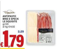 Offerta per Le Squisite - Antipasto Brie E Speck a 1,79€ in ARD Discount